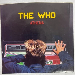 The Who – Athena 7" Vinyl & Picture Sleeve NM or M- - Picture 1 of 3