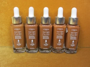 L'Oreal Paris True Match Hyaluronic Tinted Serum Foundation 5 Pc Set Medium/Deep - Picture 1 of 5