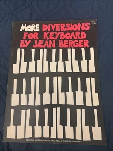 More Diversions For Keyboard, Jean Berger Neil Kjos Pub  - Picture 1 of 4