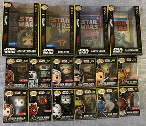 NEW 2025 Funko Pop LUKE SKY WALKER COVER Star Wars Retro Series Set LOT 16 READ - Picture 1 of 4