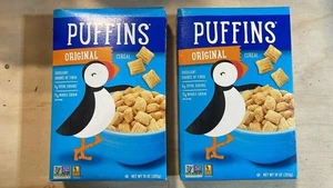 Puffins Original Cereal 10oz – Non-GMO Breakfast Crunch - 2 Pack - Picture 1 of 1