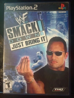 WWE SmackDown Just Bring It (Sony PlayStation 2, 2002) ***TESTED*** - Image 1 of 4
