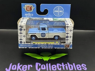 M2 Machines Pan Am 1959 Chevrolet Apache De Luxe Fleetside R57 19-78 - Image 1 of 2
