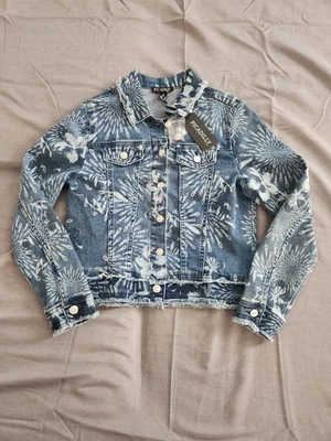 Chaqueta Vaquera Estampada Picadilly Nueva con Etiquetas Talla 6 Foto 1 de 4