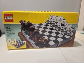 LEGO Chess 2 in 1 - 40174 - 1450 Pieces - Verified Complete Set *Retired*