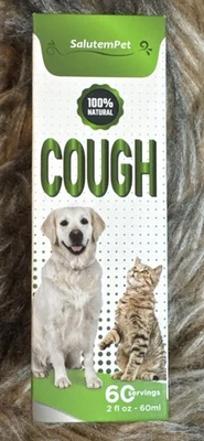 Kennel Cough Dog & Cat Drops Medicine Natural Herbal Supplement Allergies Sneeze - Image 1 of 4