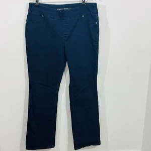 Chico's Perfect Stretch Pull On Dark Wash Jeans Gr. 14 guter Stretch Bootcut - Bild 1 von 6