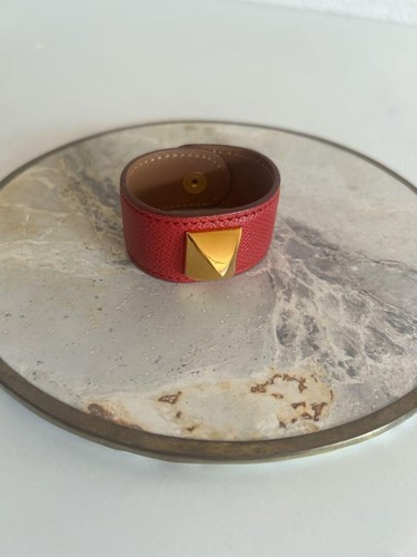 HERMÈS Bracciale Hermes Medor in pelle ottimo stato usato senzala scat ner 6 5lici pollicile