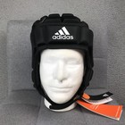 Adidas D3O Scrum Cap Headguard Size Large Black Rugby Soccer Helmet Protective