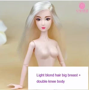 1/6 BJD Puppe mit weißer Haut 14 Gelenke beweglich Akt Modepuppe - Bild 1 von 14