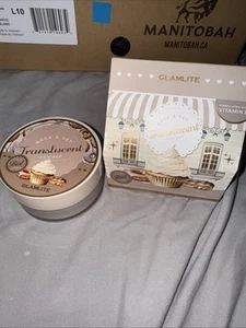 Glamlite Two Bake & Set Powders Translucent NEW Free Shipping - Picture 1 of 3