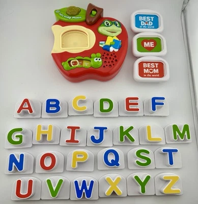 Leap Frog Fridge Magnets Game Tad’s Phonics ABC Learning Toy Set Tested & Works - Image 1 of 4