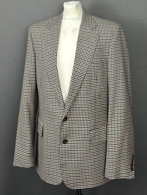 AQUASCUTUM VICUNA CHECK BLAZER JACKET Men's Size 40L - 40" Chest Long - Large L - Image 1 of 4