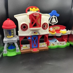 Fisher Price Little People Bauernhof Scheune Hof Spielset Pflege für Tiere Bauernhof - Bild 1 von 23