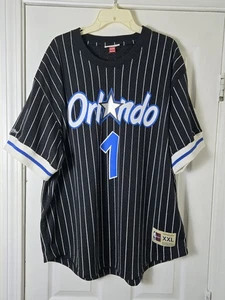 Mitchell & Ness Penny Hardaway Orlando Magic Mesh Crewneck Jersey Size 52 XXL - Picture 1 of 6
