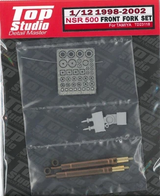 Topstudio Front Fork Set Honda NSR 500 1998-2002 Tamiya 1/12 TD23118 - Image 1 of 3
