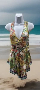 Blusa Sundance Mujer Talla Pequeña Top Pañuelo Largo Seda Verano Sin Mangas M - Imagen 1 de 11