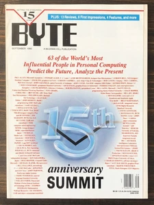 Byte Magazine September 1990 - Picture 1 of 4