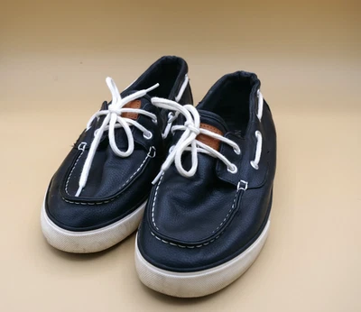 Nautica Lace-Up Boat Shoes In Blue Men’s Size 11 - Image 1 of 4