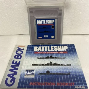 Battleship (Nintendo Game Boy, 1992) getestet mit Handbuch, Hülle - Bild 1 von 6