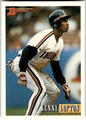 1993 Bowman #417 Kenny Lofton - Image 1 of 2