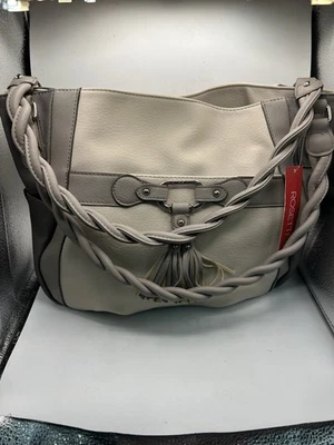 Bolso de Hombro Rosetti Borla de Humo Torcido, Asas Trenzadas Nuevo con Etiquetas Foto 1 de 4