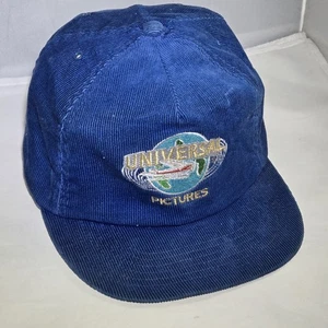 Gorra Universal Studios Pictures Pana Vintage 1989 Azul Correa - Imagen 1 de 5