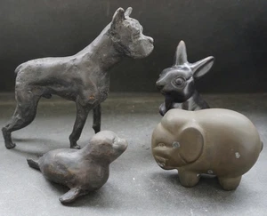 Metall-Tiere, Konvolut - Bild 1 von 12