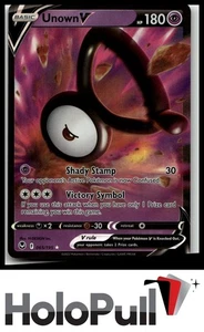 Pokémon TCG SWSH12: Silver Tempest Unown V #065/195 - Picture 1 of 2