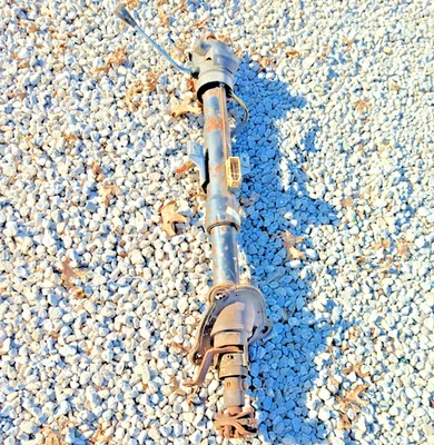 Columna de dirección Ford E2TA3676C 1990-1993 Mustang con interruptores embellecedor de cableado OEM usado Foto 1 de 4