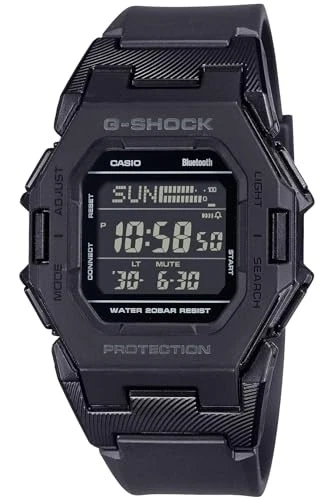 CASIO G-SHOCK Bluetooth Watch with Pedometer, GD-B500-1JF, Men's, Black NEW - Image 1 of 1