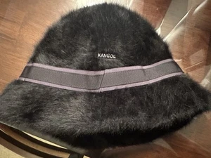 Fischerhut Kangol Kaninchenfell schwarz - Bild 1 von 4