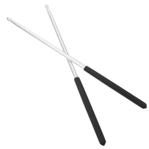 2 Pcs Metal Drum Sticks Aluminum Percussion Low Price Child - Picture 1 of 12