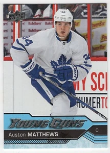 AUSTON MATTHEWS 2016-17 PONT SUPÉRIEUR YOUNG GUN N° 201 70440 - Photo 1 sur 2