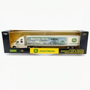 1/64 John Deere Waterloo Works Semi With Trailer - Picture 1 of 3