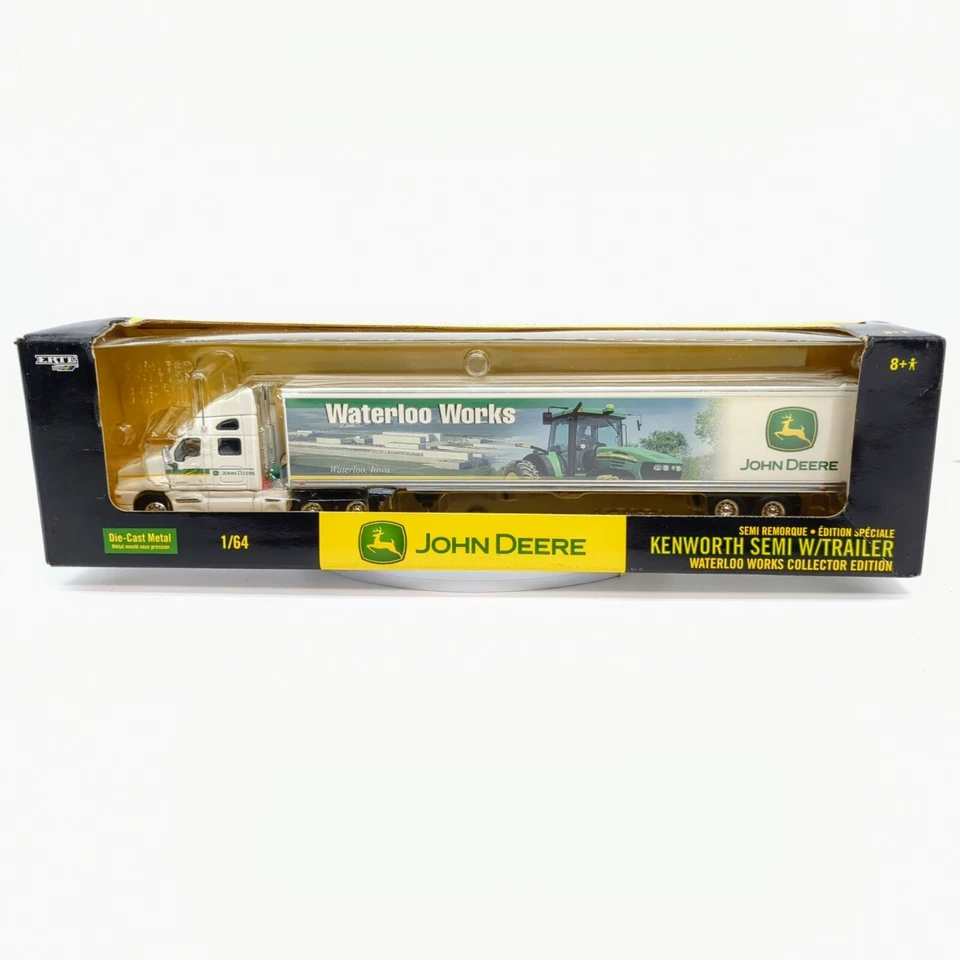1/64 John Deere Waterloo Works Semi With Trailer - Image 1 of 3