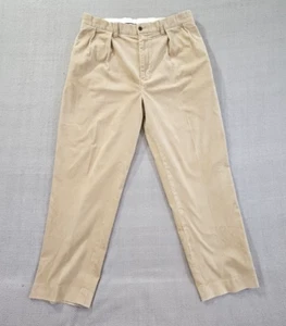 De colección Años 90 Polo Golf Ralph Lauren Hombres 36x30 Pana Calle Pantalones Cordones Plisados - Imagen 1 de 16