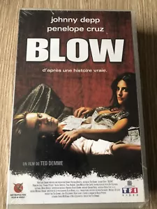 CASSETTE VIDÉO VHS BLOW JOHNNY DEPP NEUF BLISTER FRANÇAIS ONLY 1 ON EBAY - Picture 1 of 3