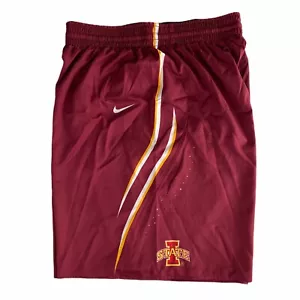 Nike Iowa State Cyclones Shorts Womens M HyperElite Relentless Maroon - NEW - Picture 1 of 6
