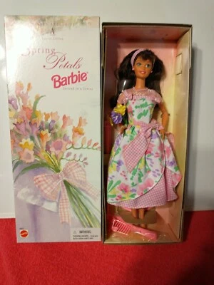 Muñeca Barbie Mattel Spring Petals 1996 #16872 exclusiva de Avon edición especial segunda Foto 1 de 4