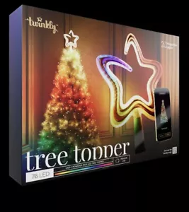Twinkly Lights Christmas Tree Topper Star Mappable RGB LED SOLD OUT - Picture 1 of 3