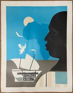 $4,000+ Romare Bearden 1911–1988 Roots - lithograph in colors