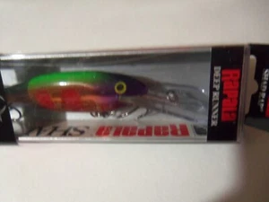 1 Rapala Deep Shad Rap Lure SR9 VIPER Custom Copper Voodoo Green NIP - Picture 1 of 7
