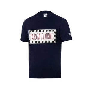 Sparco Targa Florio #T1 Mens T-Shirt Cotton Retro Sportswear Made in Italy - Picture 1 of 34