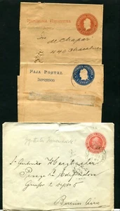 Argentine - Trois Entier Postal Vieux, Lot 1 (BLN-6) - Imagen 1 de 1