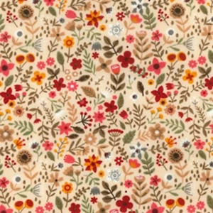 100% cotton quality craft fabric by the metre fat quarter floral ditsy autumn - Picture 1 of 10