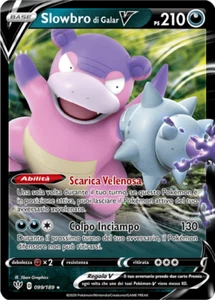 Pokemon TCG Slowbro di Galar V DAA 99/202 ITA EXC/NM Fiamme Oscure - Imagen 1 de 1