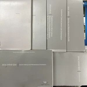 2016 Infiniti Q50 Complete Owner’s Manual - Picture 1 of 7