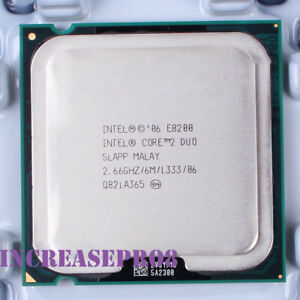 Intel Core 2 Duo E8200 E8300 E8400 E8500 E8600 LGA/775 Processor CPU