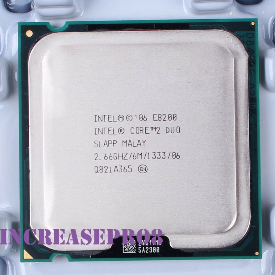 Intel Core 2 Duo E8200 E8300 E8400 E8500 E8600 LGA/775 Processor CPU - Image 1 of 1